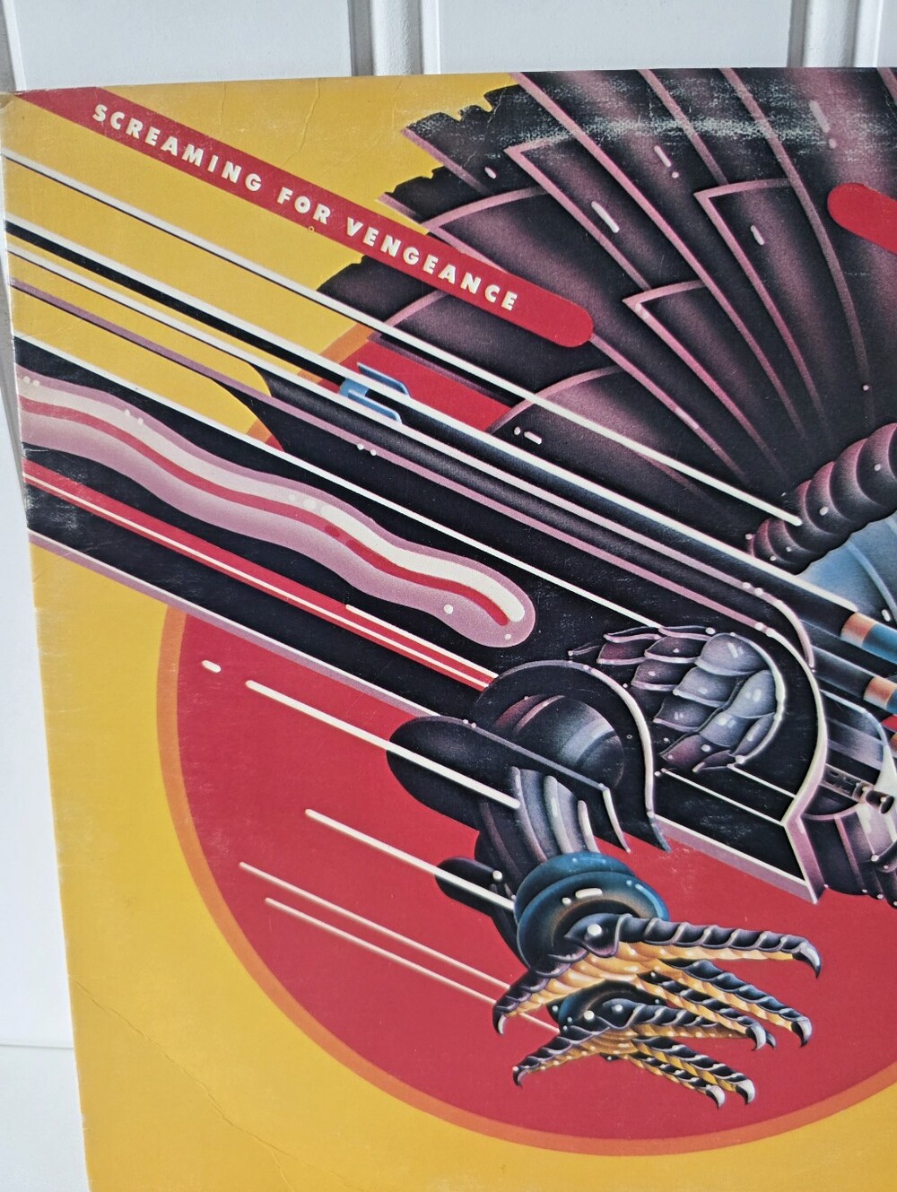 Vintage Judas Priest Screaming For Vengeance Vinyl LP Columbia Records 1982 - Picture 4 of 14